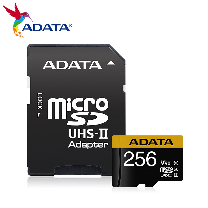ADATA UHS-II SDXC ī,  ī޶  ÷ ޸ ī, V90 Ŭ 10, 128GB, ִ 290 MB/s, 64GB, 256GB